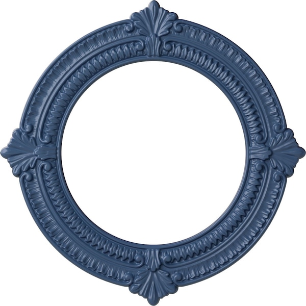 Ekena Millwork Benson Ceiling Medallion (Fits Canopies up to 8"), Hand-Painted Americana, 13 1/8"OD x 8"ID x 5/8"P CM13BNAMF - main